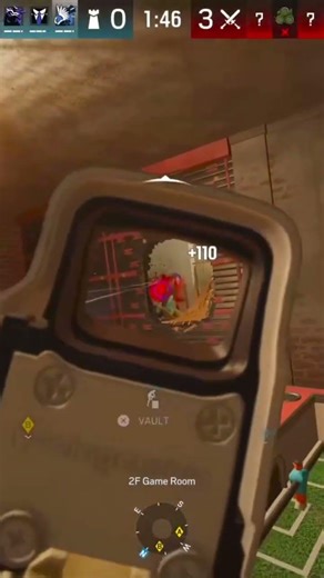 My quick peaks are getting too good… #r6 #rainbow6siege #r6siege #controller #shorts