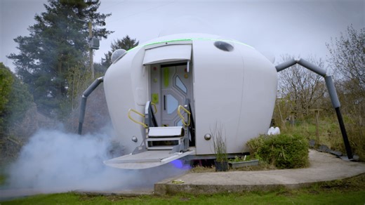 Rural UFO-inspired hotel is located just minutes from the 'Bermuda Triangle' of alien sightings