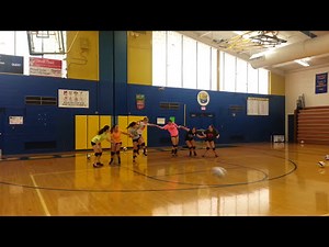 Insane-Volleyball Teamwork Drill...