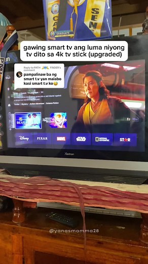 Replying to @PATH🫸🥶🫷FINDER upgraded version po ito ni MXQ 🫶 #androidtv #androidtvbox #tvstick #4ktvstick #yanasmomma28