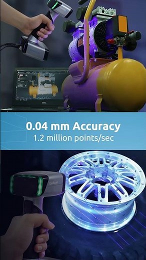 EinScan HX: Hybrid 3D Scanner for High-Speed, High-Accuracy Professional Workflows