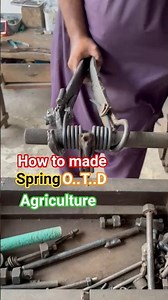 Double Spring Making for Agriculture | Grass Cutting Machine Spring | DIY Spring Craft