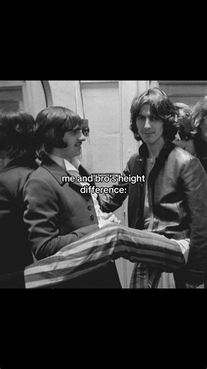 George Harrison vs Ringo Starr: The Beatles Height Difference Edit