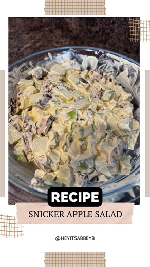 1.1K views | I made snicker apple salad for thanksgiving, I haven’t...