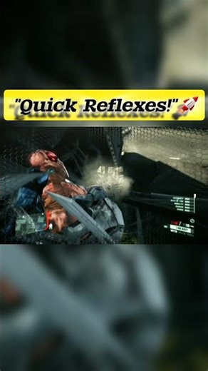 Quick Reflexes in Crysis 2! ⚡ Epic Nanosuit Reaction #Shorts