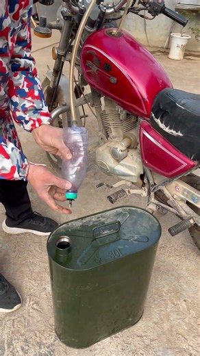 DIY your own oil tank oil extraction device - highly practical!