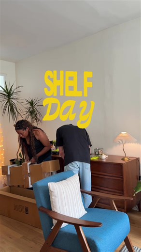 The winder storm freed the drafts! #mcm #shelf