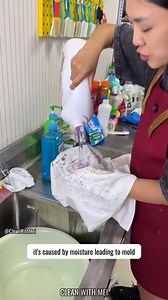 19K views · 3.4K reactions | ✨ Struggling with stubborn mold stains on clothes? Try this simple trick to remove them completely! 識 #MoldStains #LaundryTips #StainRemovalMadeEasy #CleanClothesWearWithConfidence #LifeHacks | Mei Johnson | Facebook
