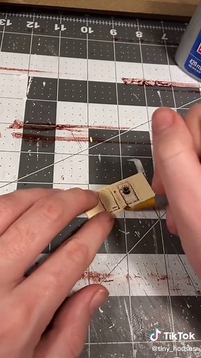 Building a mini Book! #mini #tiny #miniature #fyp #foryou #foryoupage #musical #wicked #dollhouse #art #artprocess #diy #tutorial #booktok