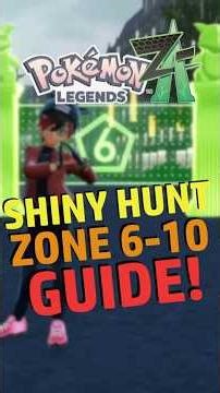 Shiny Hunting Wild Zones 6-10 GUIDE #shorts #pokemon #shinypokemon #pokemonlegendsza