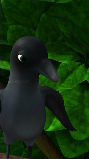 காகமும் பாட்டியும் | Part 4 | Tamil Kids Animation | Kids Cartoon Story | Kakamum Pattiyum #shorts