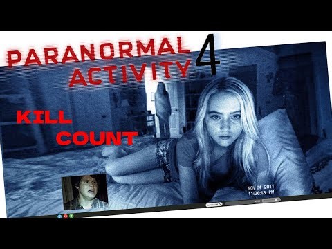 Todas las Muertes - Paranormal Activity 4 (2012) Kill Count