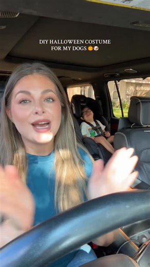 Savannah Bravo on Instagram: "What are your kiddos going to be for Halloween? #diyhalloween #momsofinstagram #doghalloween #walmartfinds"