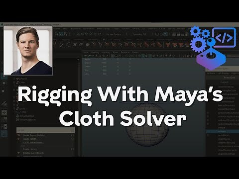 Rigging with Maya's Cloth Solver