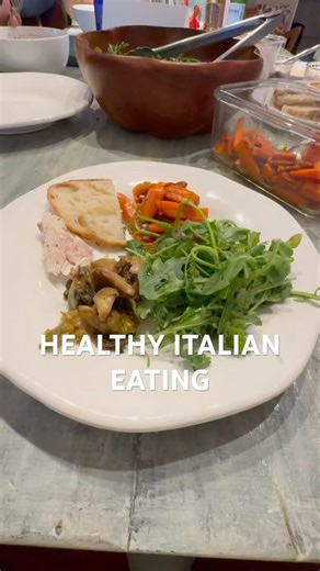 Healthy Italian Eating! Delicious! #sourdoughbread #food