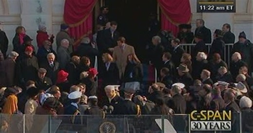 2009 Inaugural Ceremony Arrivals