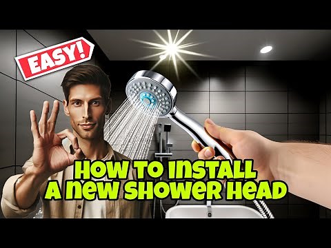 How to Easily Install/Replace AquaCare Handheld Shower Head