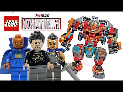 LEGO Tony Stark's Sakaarian Iron Man REVIEW! LEGO Marvel WHAT IF...?