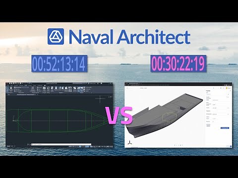 Naval Architect vs. common shipbuilding deck plan workflow