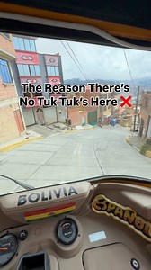 27K views · 382 reactions | Going Downhill on the World’s Highest Capital in a Tuk Tuk  #travel #bolivia #lapaz | AussieEspanol | Facebook