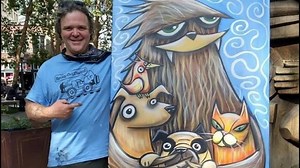 Want to own an original painting from Seattle artist Henry?