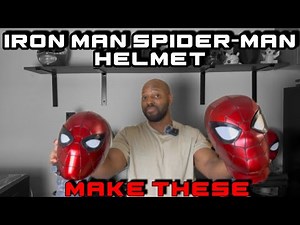 How I 3D Printed Iron Spider-Man Helmet