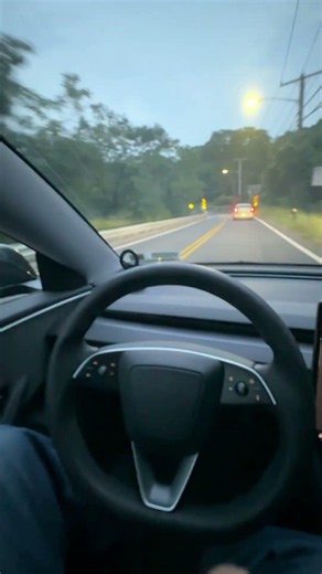 Tesla FSD at Night Is INSANE! 🌙 My Model 3 Drives Me Home!
