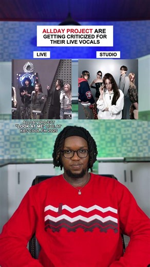 ALLDAY PROJECT Are Getting Criticized For Their Live Vocals: ALLDAY PROJECT ‘LOOK AT ME’ #shorts