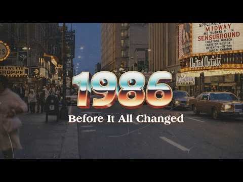 BACK TO 1986 — Chicago Before It All Changed // 80s Synthwave Vaporwave Nostalgic Mix