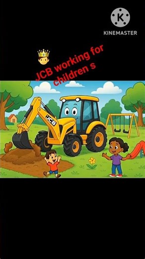 JCB working for childrens #youtubevideos #youtubeshorts @raviindiajcb1