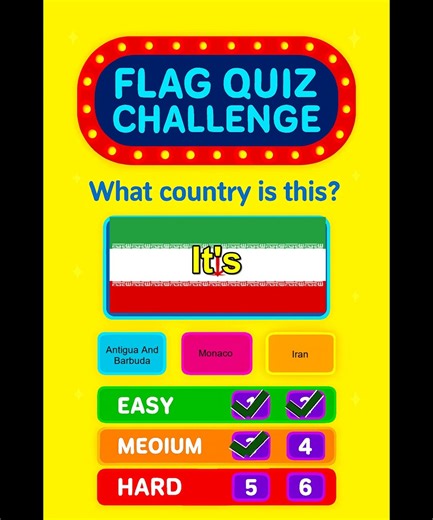 🚩 Test Your Geography Knowledge! Classic Flags