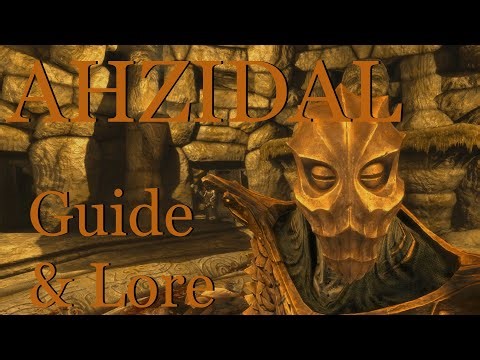 Ahzidal Dragon Priest Guide & Lore | Skyrim
