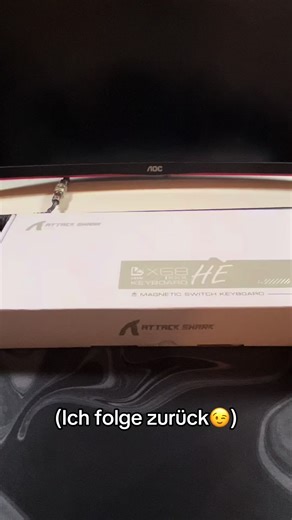 Attack Shark X68 He - Tastatur Vorstellung und Soundcheck