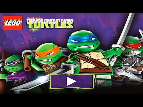 LEGO Teenage Mutant Ninja Turtles (TMNT) Video Game Gameplay