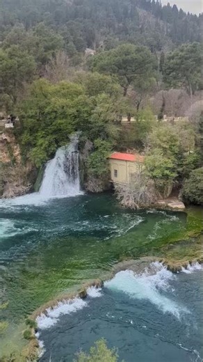 Gazing at Waterfalls, Krka National Park, Croatia, Traveljaz from Jennifer K. 🏞️