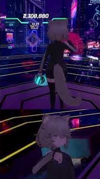 Synth Riders [VR game] "magical, very magical world" Camellia #shorts