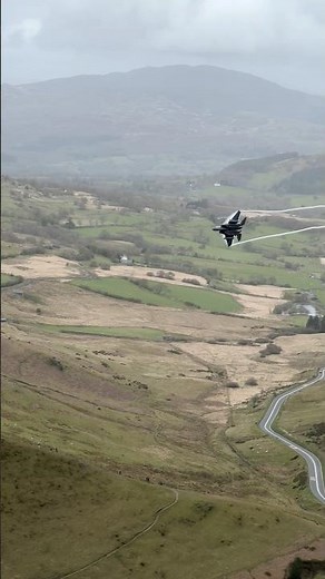 F-15 2-ship FLUFFING at the Mach Loop