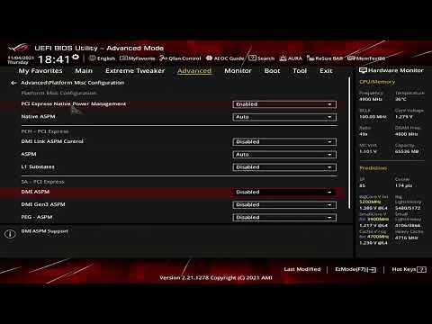 Asus ROG Maximus Z690 Extreme BIOS Clickthrough
