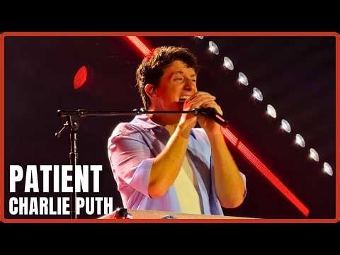 Charlie Puth - Patient (LIVE) (4K) - Seattle, WA - WaMu Theater