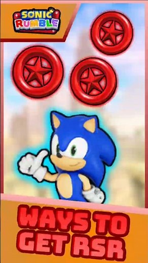 📋3 EASY Ways To Earn Red Star Rings | Sonic Rumble #sonicthehedgehog #sonic #sega #gaming