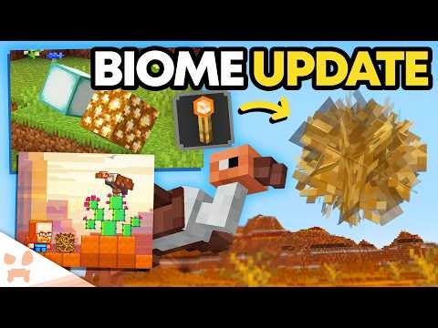 MINECRAFT IS FINALLY OVERHAULING THE BADLANDS BIOME + DYNAMIC LIGHTING?!?