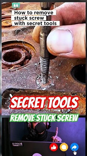The Easiest Way to Remove Stuck Screws