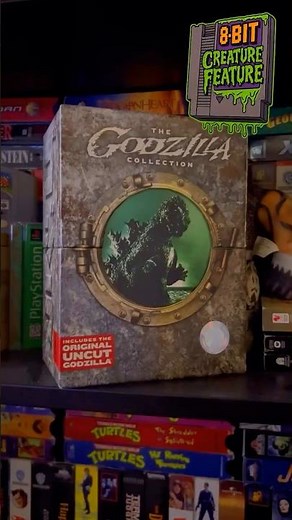 Godzilla Collection DVD Boxset! #godzilla #kaiju #physicalmedia