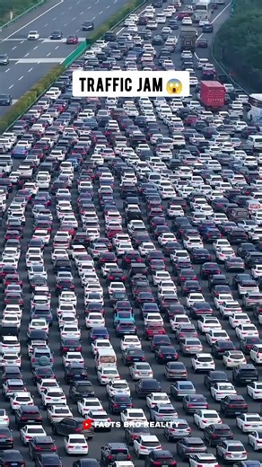 The World’s Biggest Traffic Jam Ever 😲
