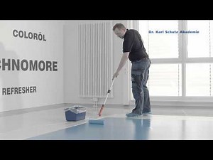 Wickeltechnik mit PU Color zur kreativen Bodengestaltung