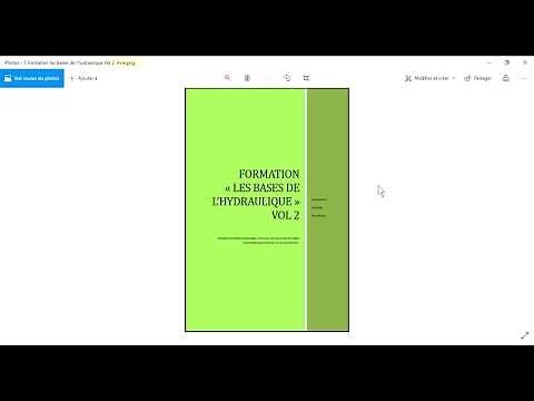 Formation " les bases de l'hydraulique" Vol 2