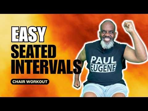 Easy Seated Interval Workout | Full Body Chair Exercise for All!