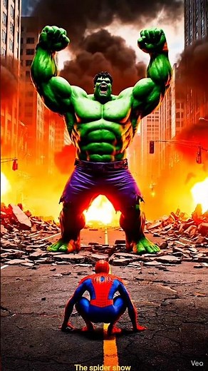 HULK vs SPIDER-MAN Final Battle | Epic Fight in New York | Marvel Action Scene