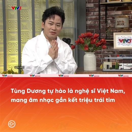 8.1K views · 196 reactions | Chính tình yêu âm nhạc, tình yêu quê hương và nỗ lực gìn giữ, lan tỏa giá trị văn hóa dân tộc ra thế giới của nghệ sĩ Tùng Dương đã chạm đến trái tim của nhiều khán giả. ❤❤ Anh sẽ đến Nhật Bản dự lễ trao giải Music Awards Japan 2025 diễn ra vào ngày 21 - 22.5 tại Nhà hát ROHM Kyoto. #TungDuong | VTV SHOWS | Facebook