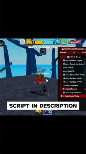 Roblox Muscle Legends Script #roblox #robloxscript #musclelegends #scriptmusclelegends #shorts